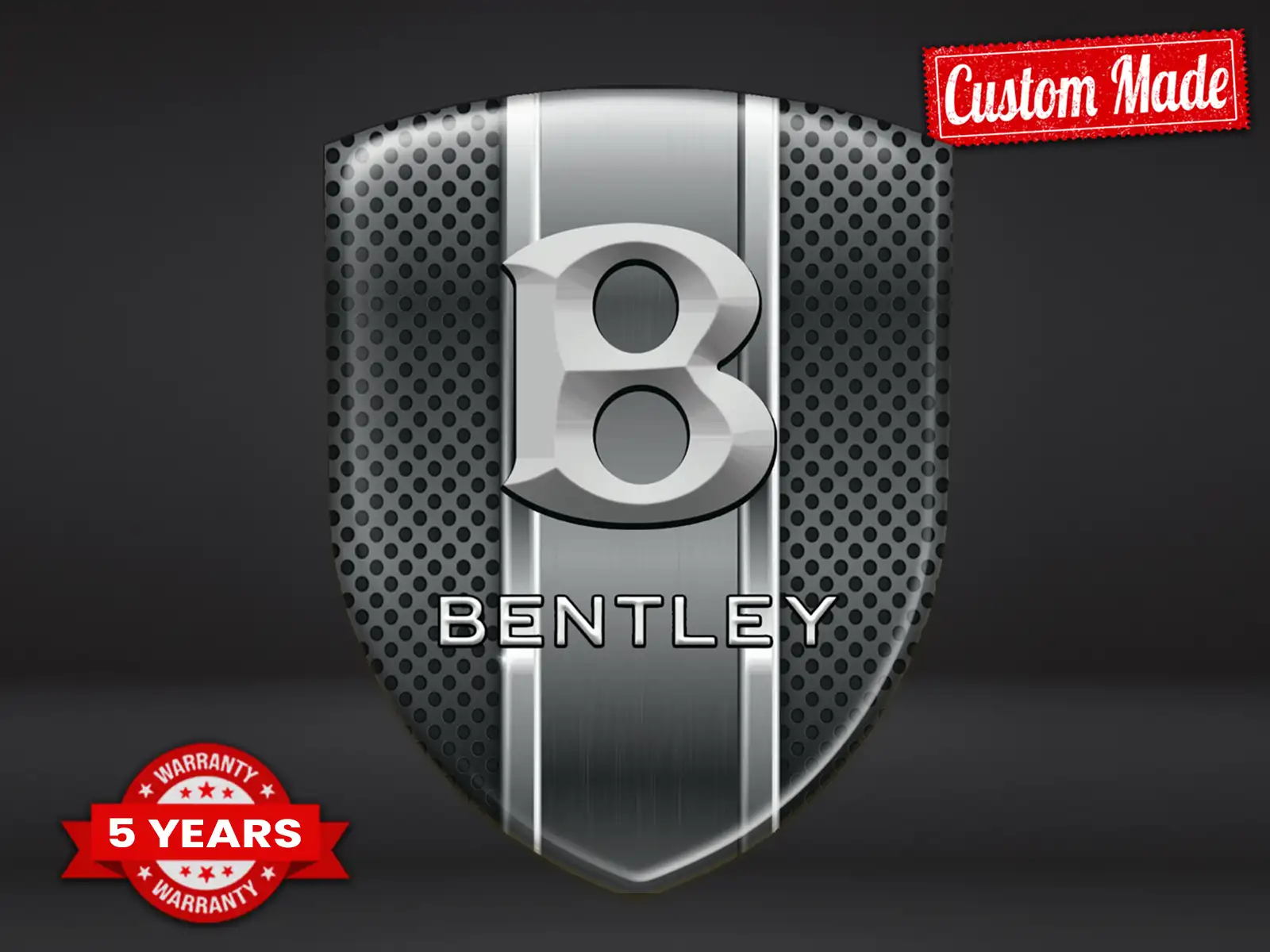 Bentley Personalized Car Emblems High End Customizable Modern
